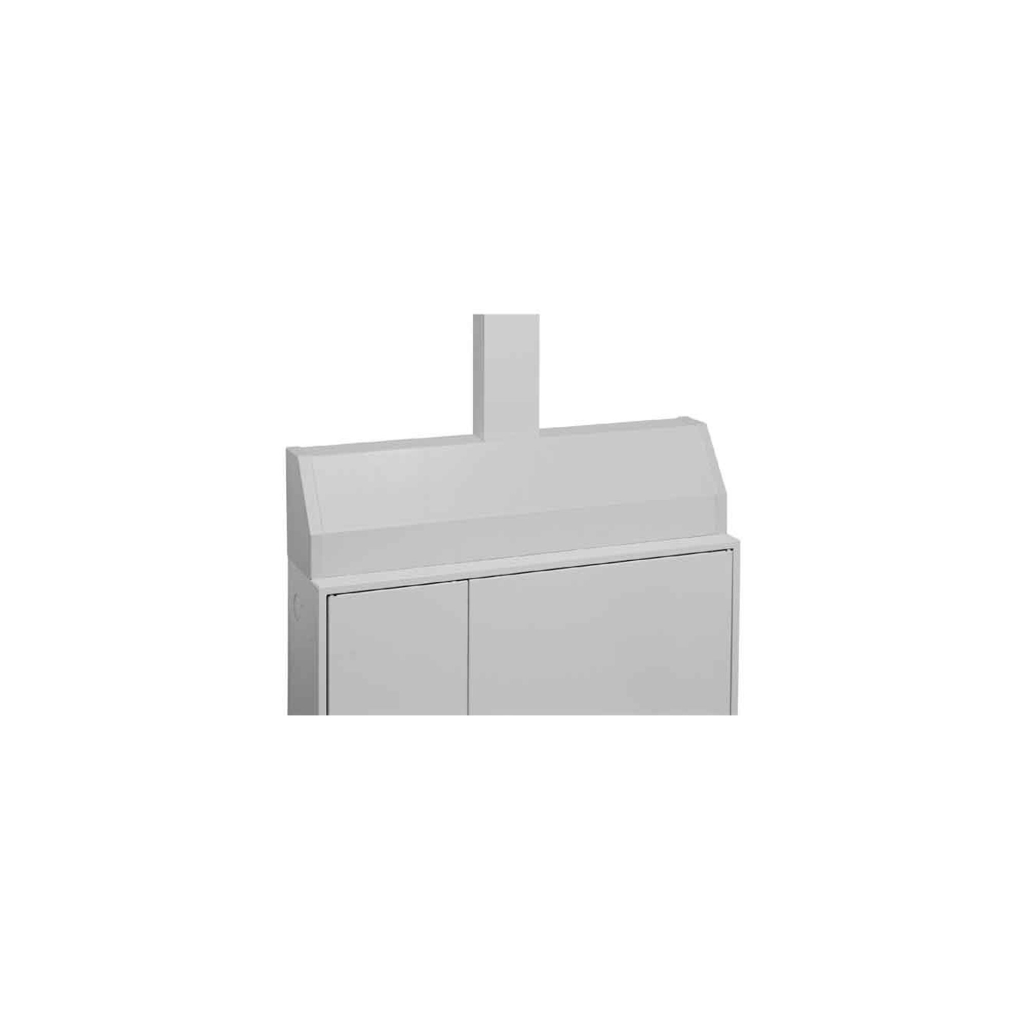 Hager Kabelrangierkanal B1300,RAL9010 FZ445N