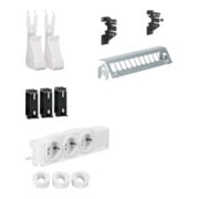 Hager Kit multimédia 12x panneau de brassage UM00M2-1