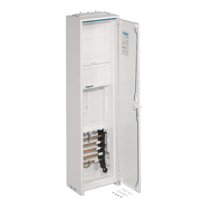 Hager Komplettschrank, univers Z 1 ZP, BKE-I, 1-feld., ZB31ET21W1