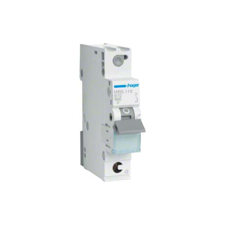 Hager Leitungsschutzschalter 1p. B-10A,6kA,1M QC MBS110