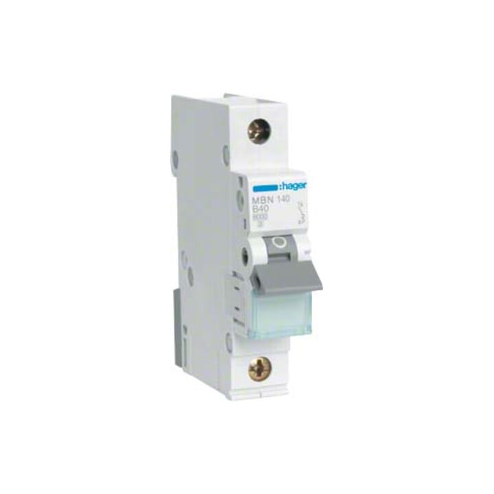 Hager Leitungsschutzschalter 1pol. B-40A, 6kA MBN140