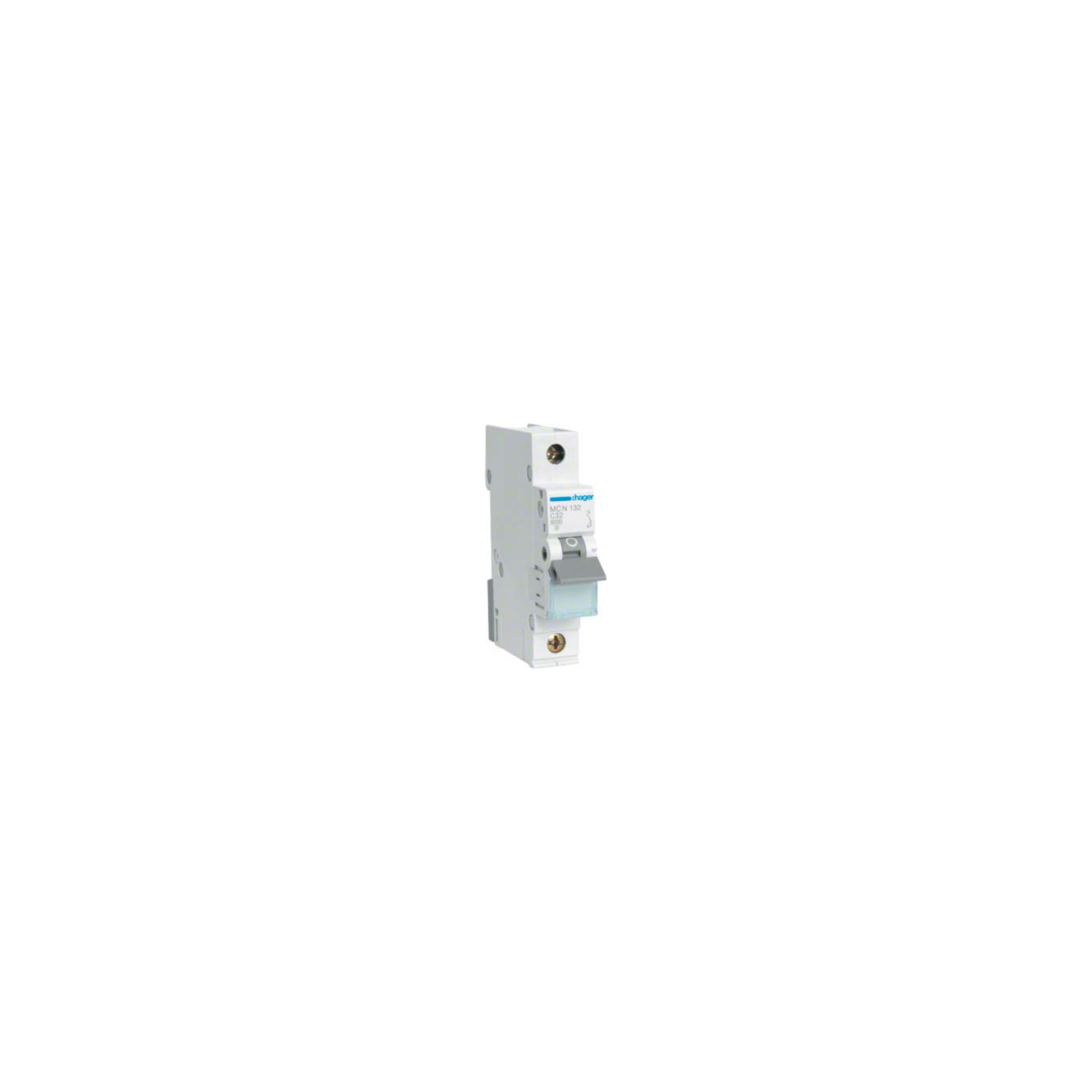 Hager Leitungsschutzschalter 1pol. C-32A, 6kA MCN132