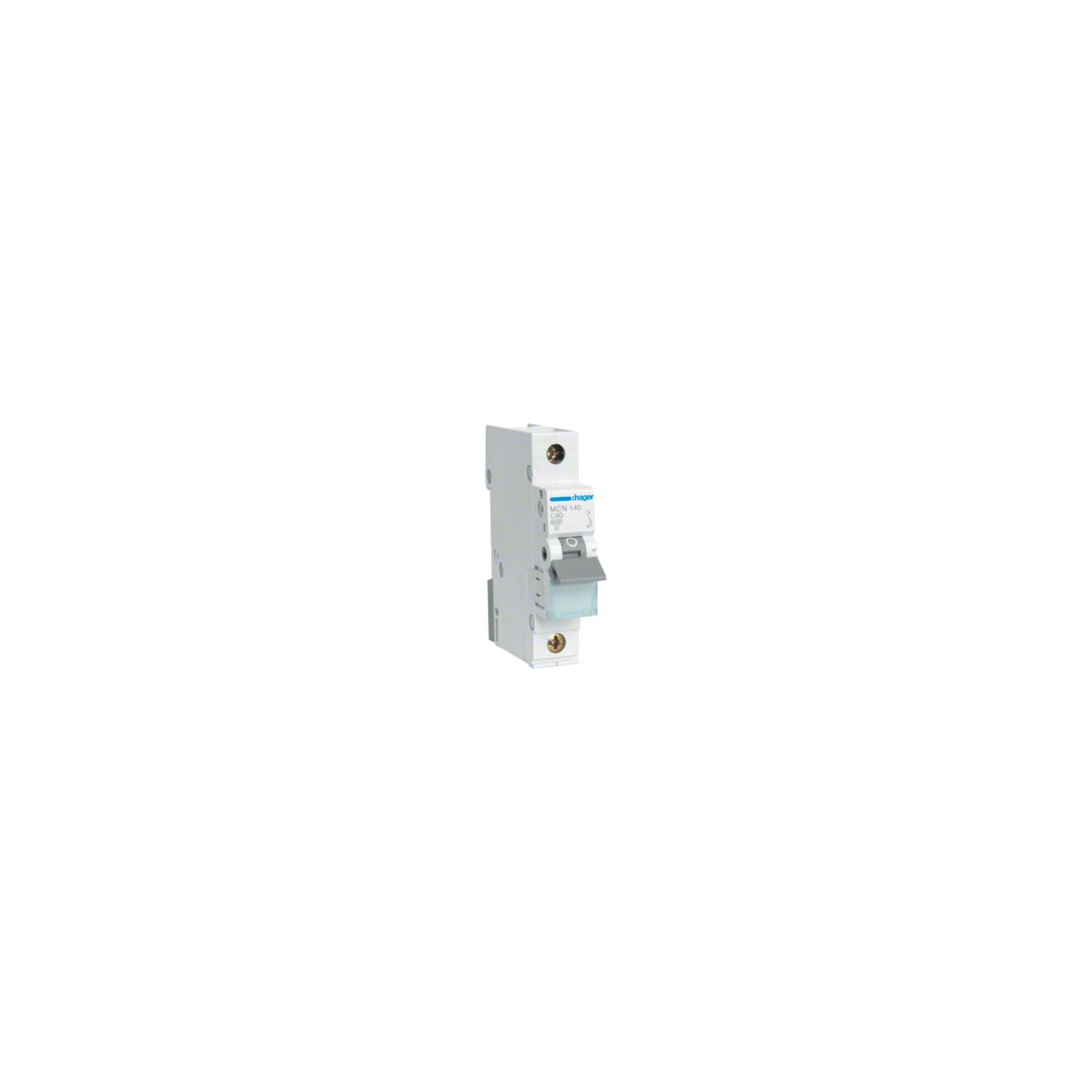 Hager Leitungsschutzschalter 1pol. C-40A, 6kA MCN140