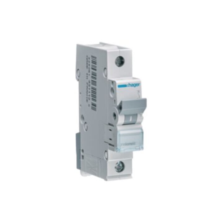 Hager Leitungsschutzschalter 1pol. C-4A, 6kA MCN104
