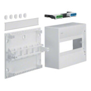 Hager Mini-distributeur IP30, 10PLE GD110N-1