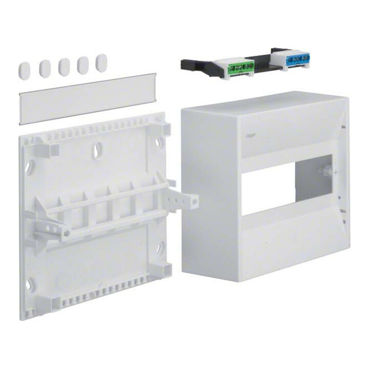 Hager Mini-distributeur IP30, 10PLE GD110N