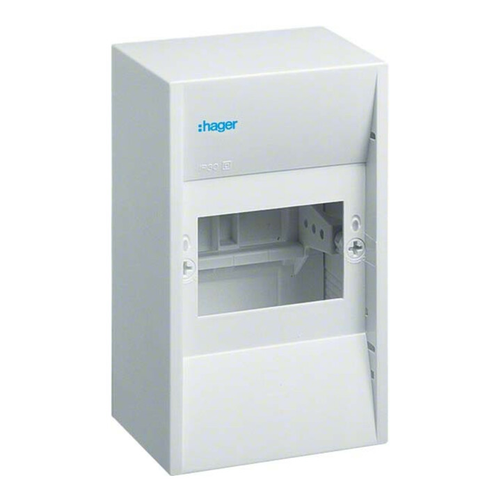 Hager Mini-distributeur IP30, 4P GD104N