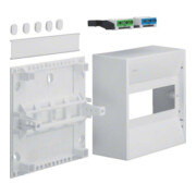 Hager Mini-distributeur IP30, 8PLE GD108N-1