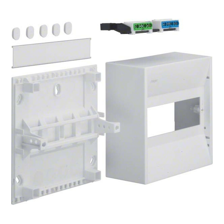 Hager Mini-distributeur IP30, 8PLE GD108N