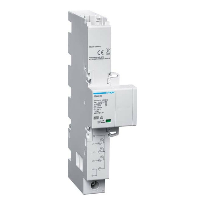 Hager Parafoudre combiné 4P T1+T2+T3 SPA811Z