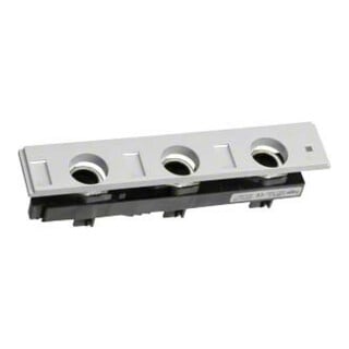 Hager Partie inférieure de disjoncteur D02, 3x63A L063L1