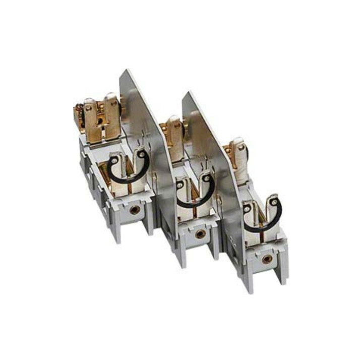 Hager Partie inférieure de fusible NH00, 3x160A L00R