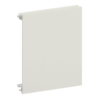 Hager Partie supérieure de goulotte de plinthe BR12029016 120 mm blanc trafic