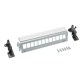 Hager Patch-Panel 12 ports Keystone FZ12MK