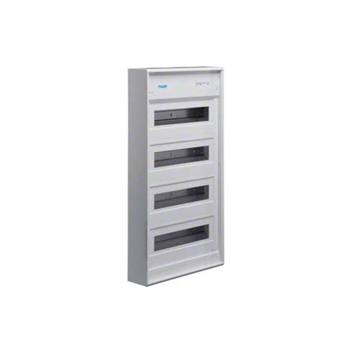 Hager Petit tableau de distribution, AP Volta IP30, 4x12PLE, DIN4387 VA48CN