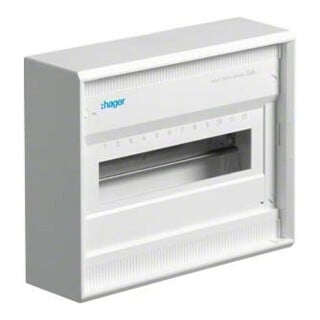 Hager Petit tableau de distribution, saillie Volta IP30, 1x12PLE, DIN4387 VA12CN
