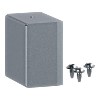 Hager Plaque de finition FWK-Plus 60 x 60 mm galvanisée FWKP600606VERZ