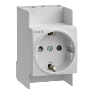 Hager Prise 16A, 250V, OC, 2,5PLE SNS016