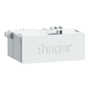 Hager Prise RJ45 Patch 180° IP20 CAT6A ZZ45WAN2PP-1