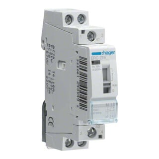 Hager Relais d'installation 16A 1S+1O 230V ERC218