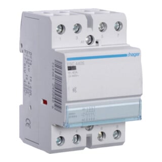 Hager Relais ESC440S silencieux 40A 4 contacts normalement fermés 230V