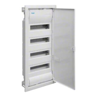 Hager Répartiteur encastré Volta IP30 4x12PLE, DIN43870 VU48NC
