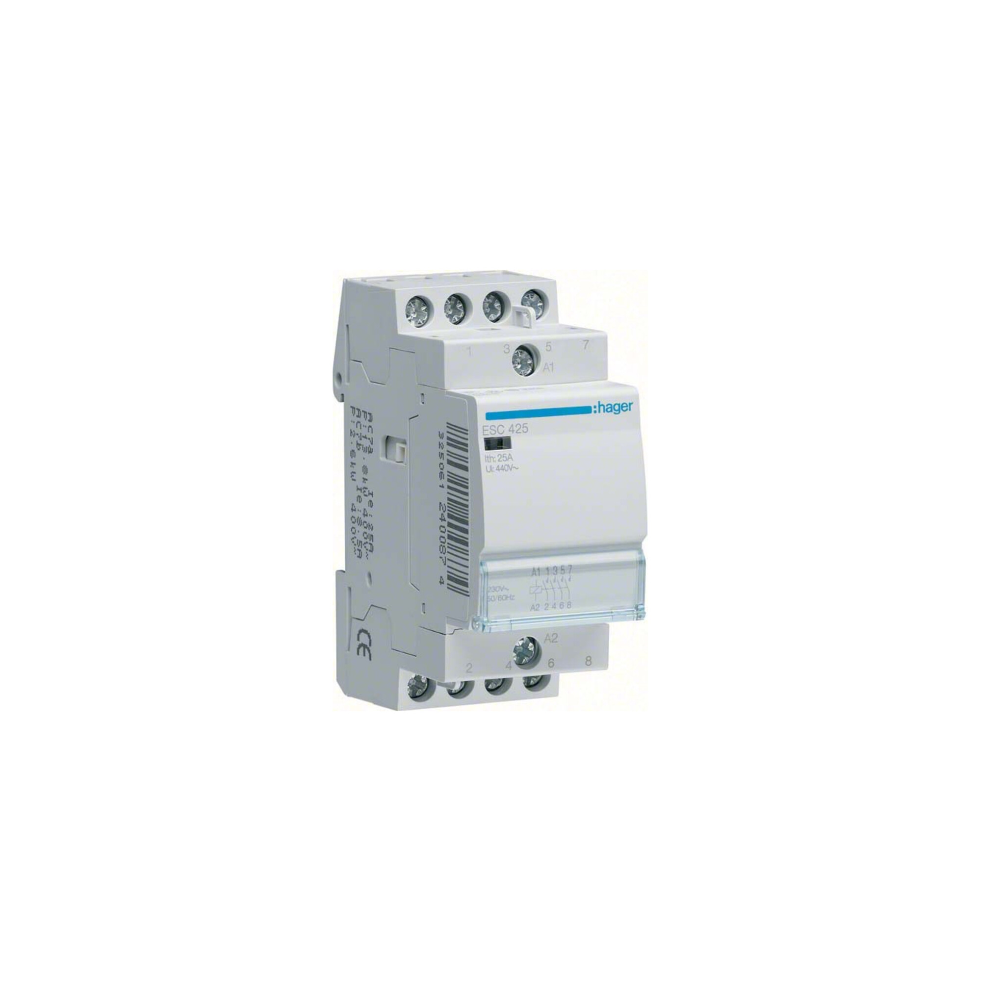Hager Schütz 25A 4S 24V ESD425