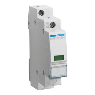 Hager Signal lumineux LED vert, 230 VCA SVN121