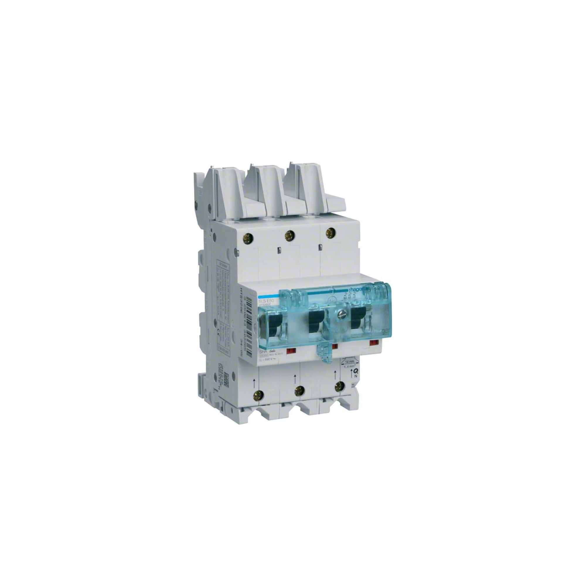 Hager SLS-Schalter 3P E-80A,für SS HTS380E