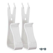 Hager Support pour appareils multimédias 2 pièces Kst.st.ws VZ02MM (1 paire)-1