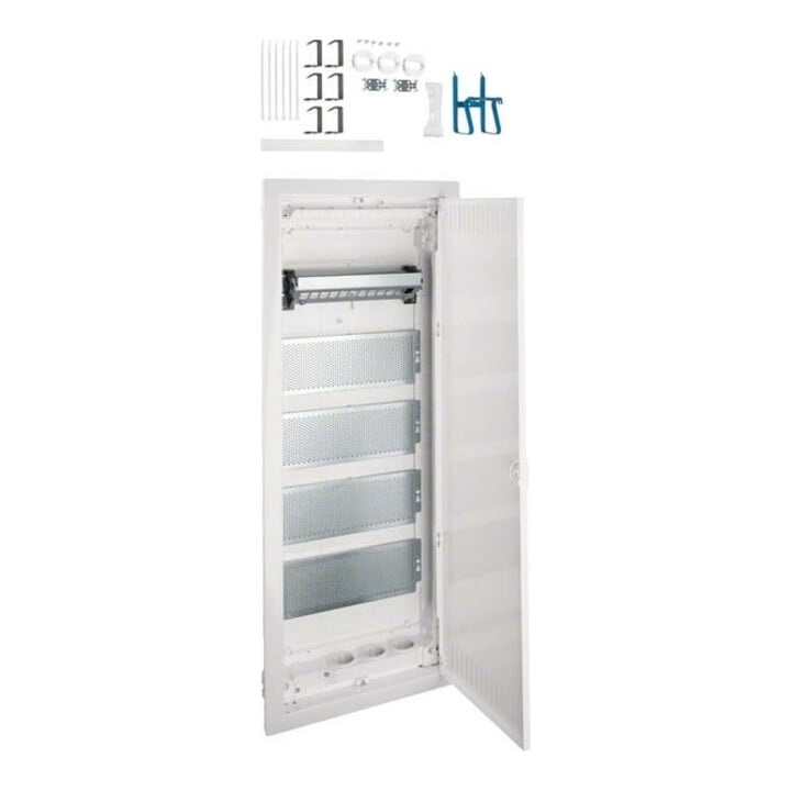 Hager Tableau de distribution encastré Volta 5 rangées VU60NW