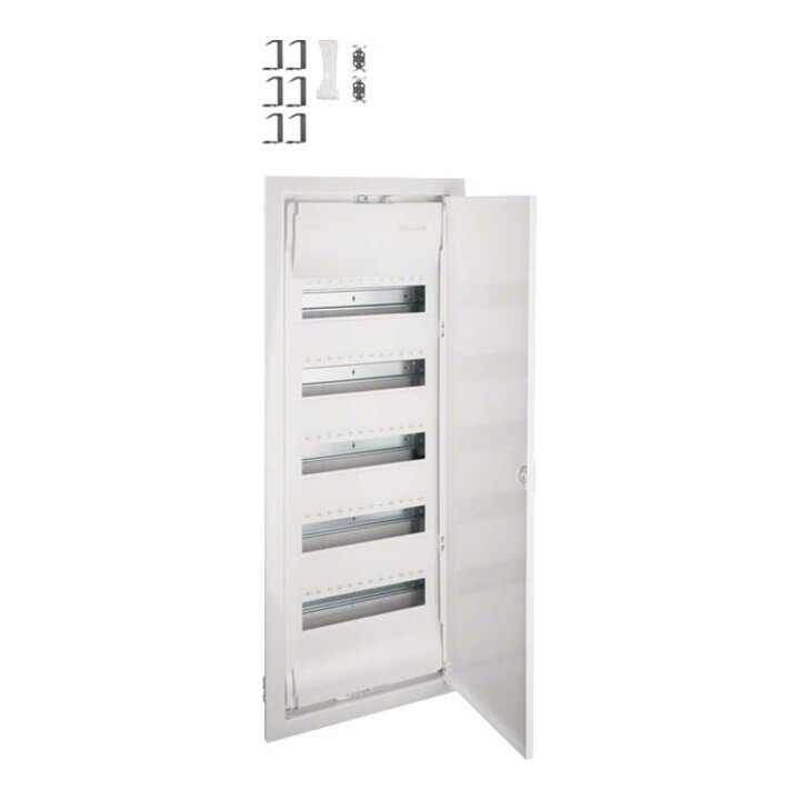 Hager Tableau de distribution encastré Volta avec porte 60 PLE VU60NC