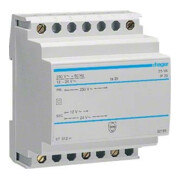 Hager Transformateur de sécurité 12V/2,08A ou 24V/1,04A ST312-1
