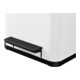 Hailo Öko duo Plus M, Poubelle à pédale, 2x9 l, blanc-5