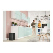 Hailo Öko duo Plus M, Poubelle à pédale, 2x9 l, noir-2