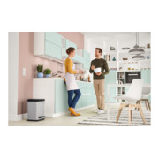 Hailo Öko duo Plus M, Poubelle à pédale, 2x9 l, noir-5
