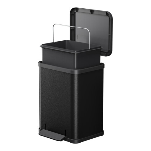 Hailo Poubelle à pédale Öko uno Plus M, 17 l P