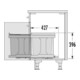 Hailo Abfallsammler 3636001 Solo 20 Slate-grey 400 mm-4