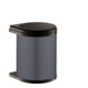 Hailo Abfallsammler 3515071 Mono 15 Slate-gr./Schw-1