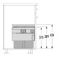 Hailo Abfalltrennsystem 3608531 Cargo Synchro 500 44-5