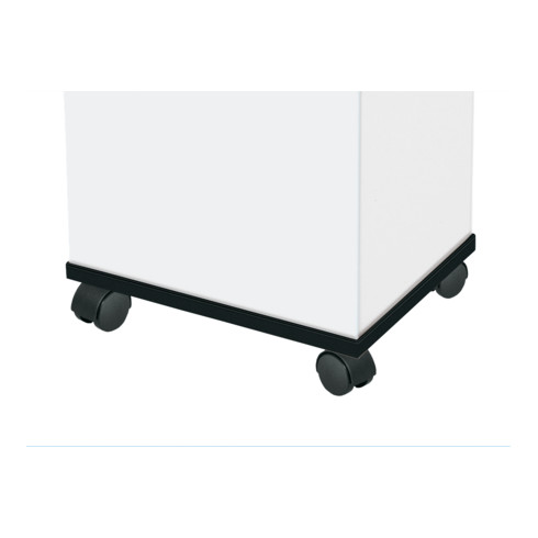 Hailo Accessoires pour Big-Box 40/60 Roulettes emboîtables noir