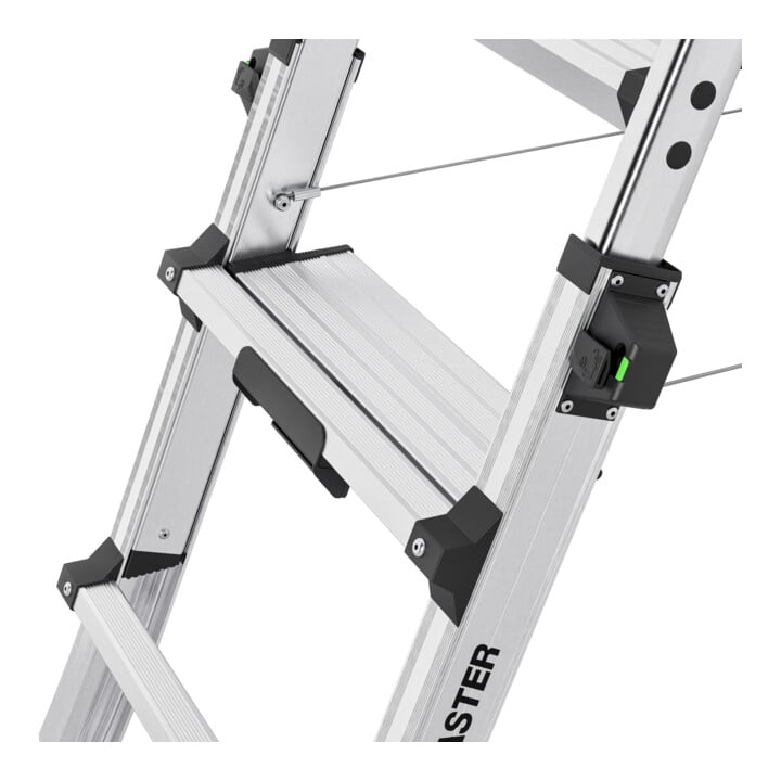 Hailo Alu-échelle télescopique double Master DTL100 2x4 - 2x6 marches