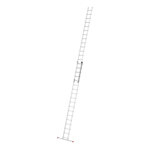 Hailo S80 ProfiStep duo, Aluminium-Schiebeleiter 2-teilig, 2x18 Sprossen