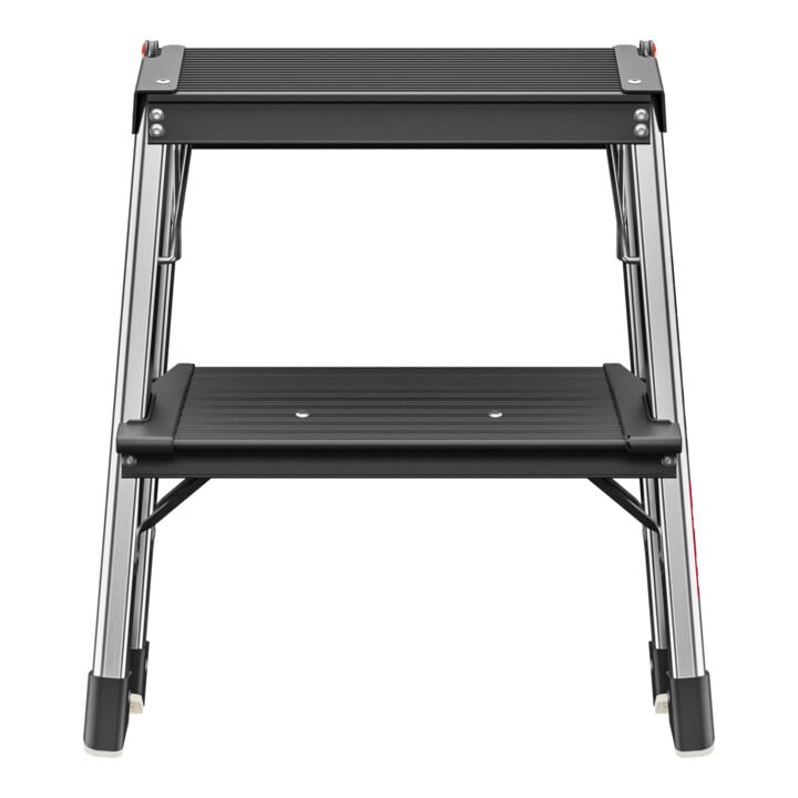 Hailo Aluminium-Doppelstufen-Trittleiter Master D70 2 x 2 Stufen