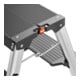 Hailo Aluminium-Doppelstufen-Trittleiter Master D70 2 x 2 Stufen