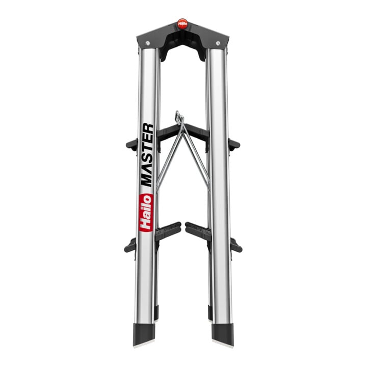 Hailo Aluminium-Doppelstufen-Trittleiter Master D70 2 x 3 Stufen