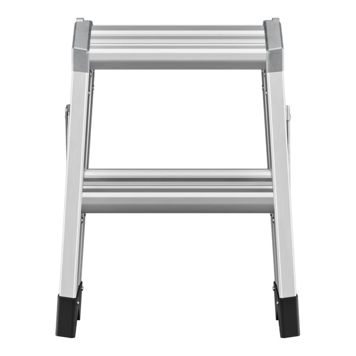 Hailo Aluminium-Doppelstufen-Trittleiter Master D80 2 x 2 Stufen