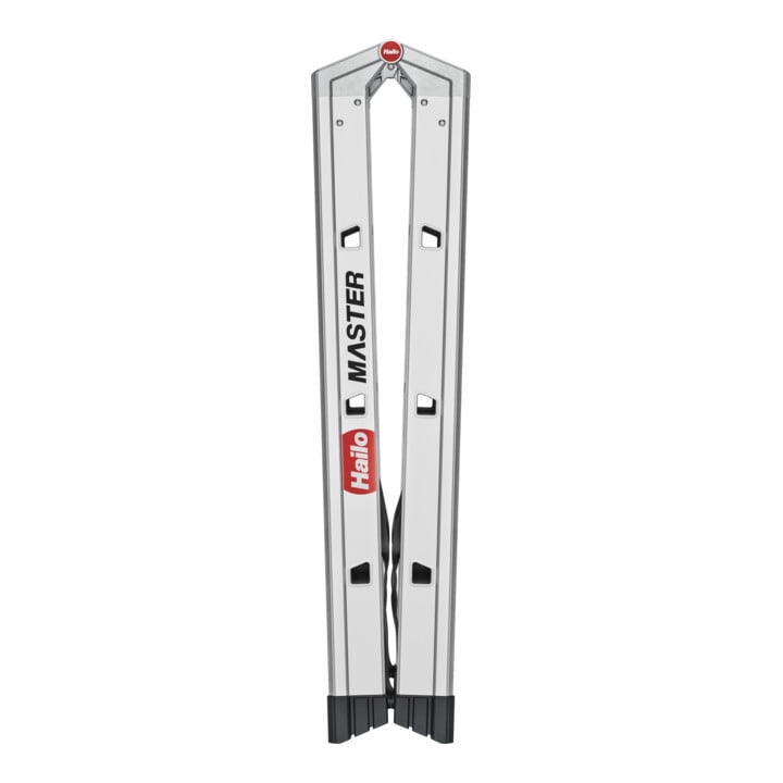Hailo Aluminium-Doppelstufenleiter Master D100 2 x 4 Stufen