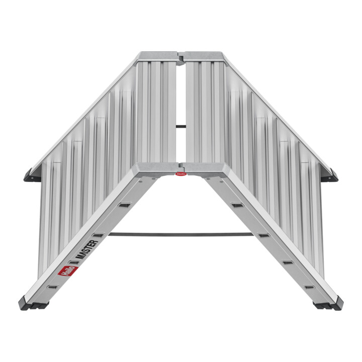 Hailo Aluminium-Doppelstufenleiter Master D100 2 x 5 Stufen