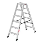 Hailo Aluminium-Doppelstufenleiter Master D100 2 x 6 Stufen